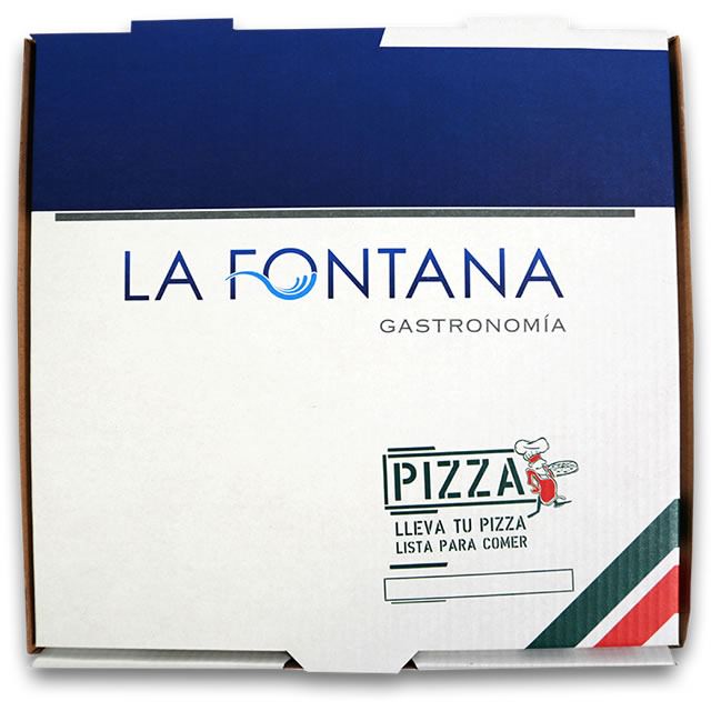 Banquetes Premier - CAJAS PARA PIZZA 34x34 FONTANA 100 UND