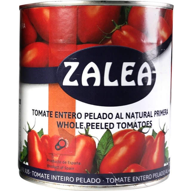 Banquetes Premier - TOMATE PELADO NATURAL 2.5 KGR ZALEA